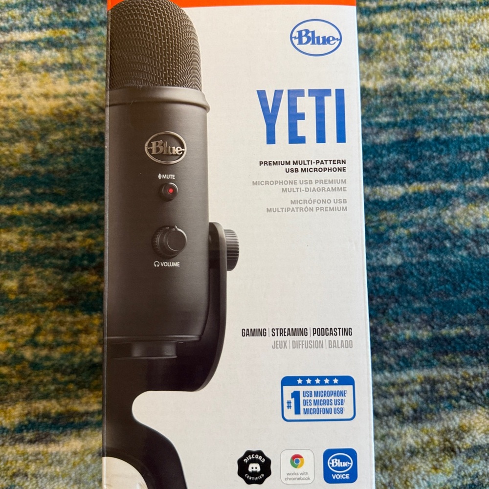 Blue Yeti USB Microphone - Black